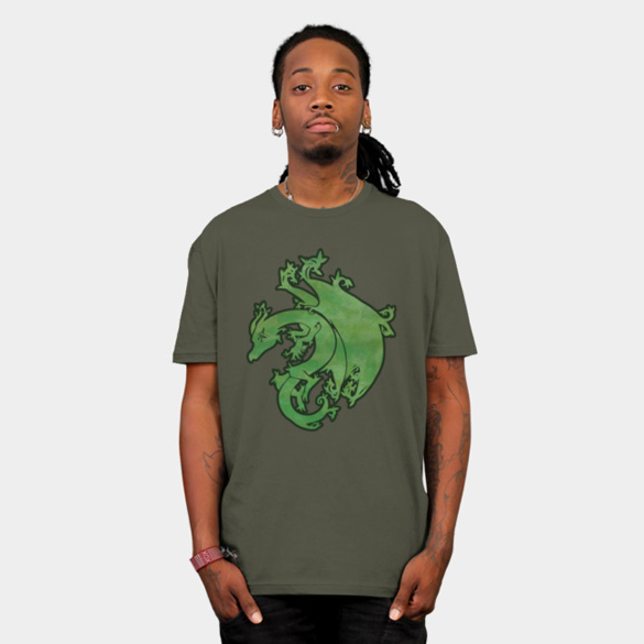 Forest Dragon t-shirt design