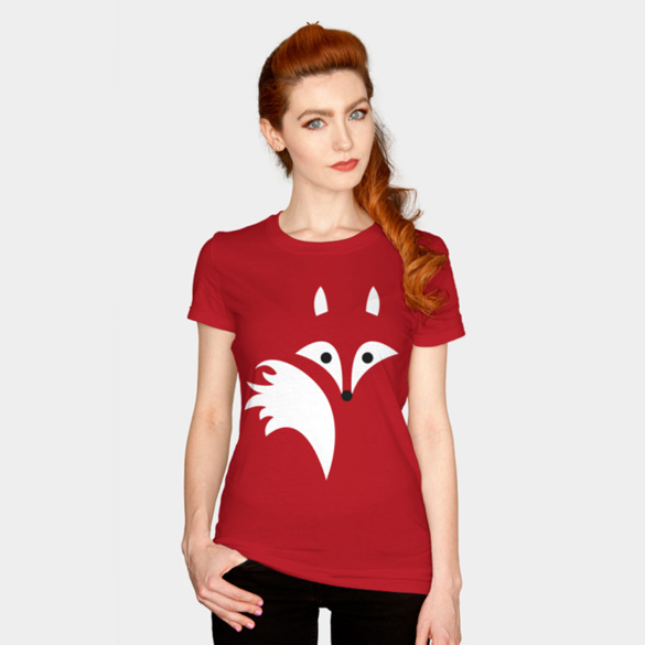 Fox Lines t-shirt design