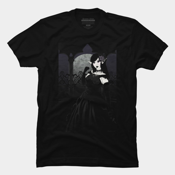 Gothic Victorian t-shirt design