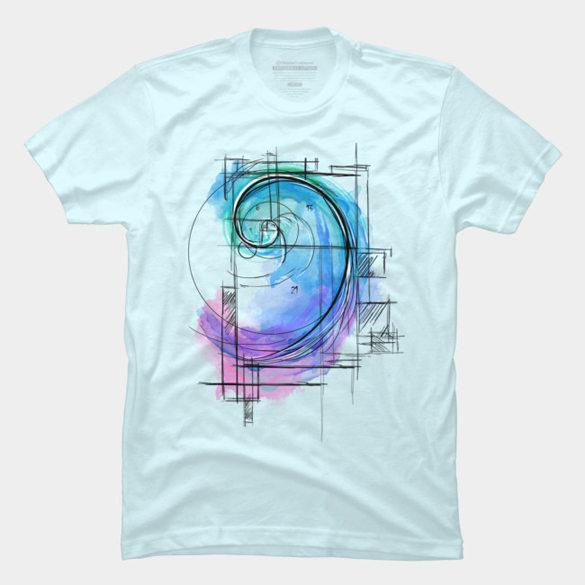 Fibonacci t-shirt design