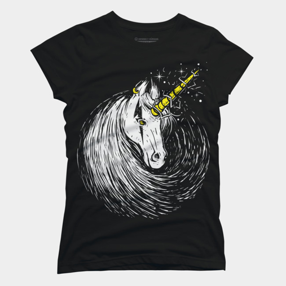 Scar Unicorn t-shirt design