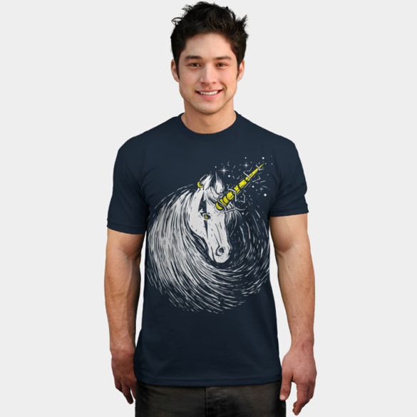 Scar Unicorn t-shirt design