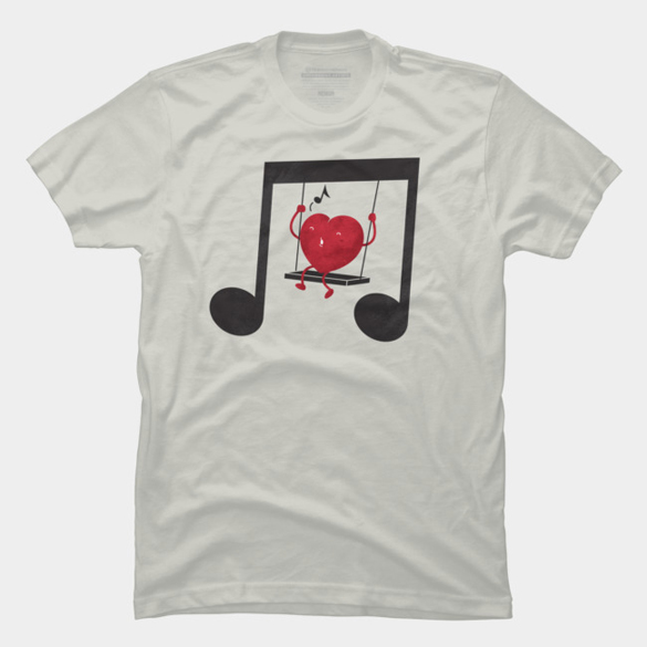 Swing a LOVE song t-shirt design