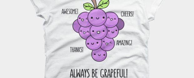Grapeful t-shirt design