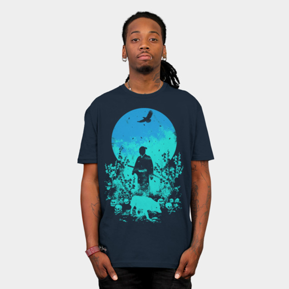 Blue Moon t-shirt design