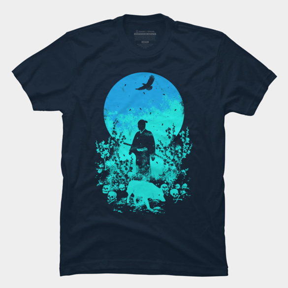 Blue Moon t-shirt design