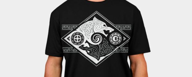 HATI AND SKOLL t-shirt design