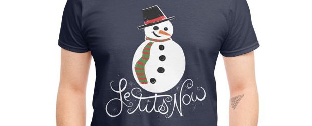Le tits now let it snow t-shirt design