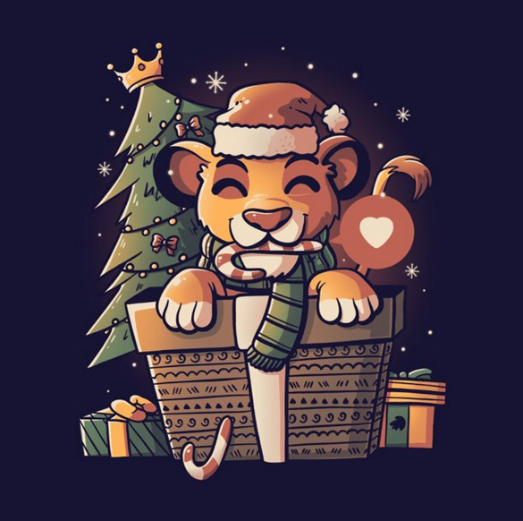 Lion Gift t-shirt design