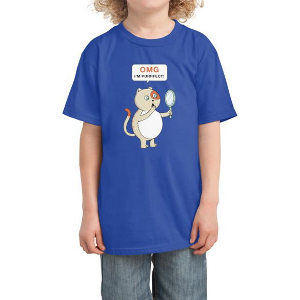 Cat purrfect t-shirt design