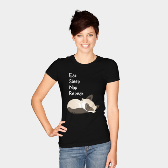 Cat's Life t-shirt design