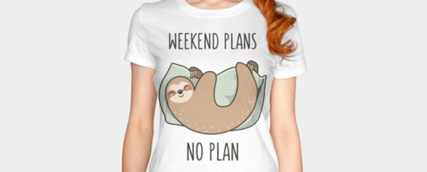 Weekend Plans t-shirt design