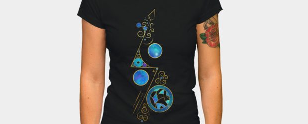 Celtic rune t-shirt design