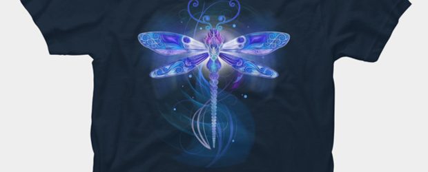Dragonfly Fantasy t-shirt design