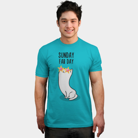 Sunday Fab Day t-shirt design