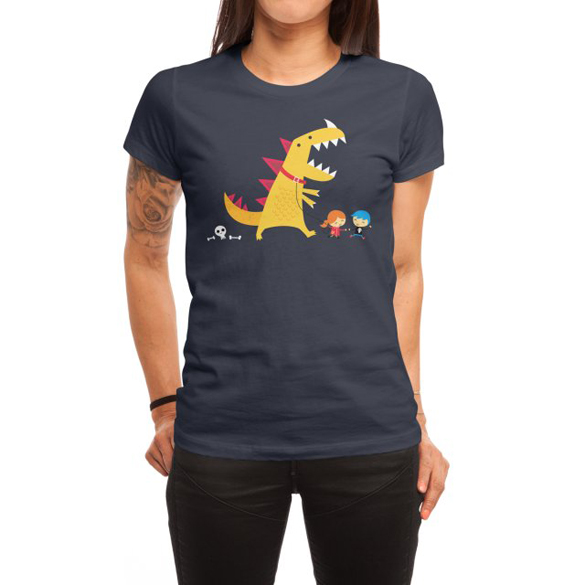 Dino Walk t-shirt design