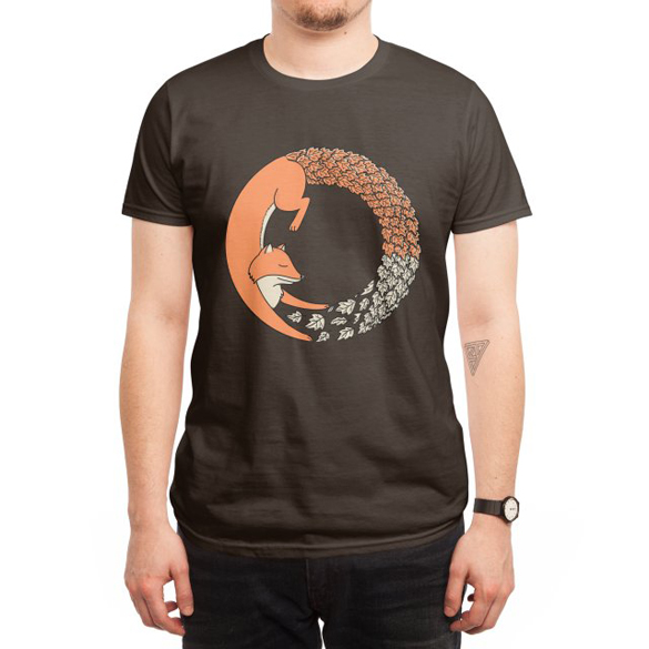 Fox Circle t-shirt design