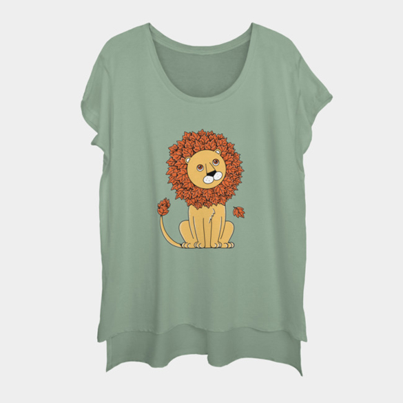 Natural Lion t-shirt design