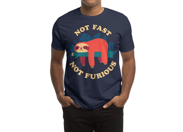Not Fast, Not Furious t-shirt design