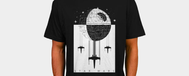 Death Star Escape t-shirt design