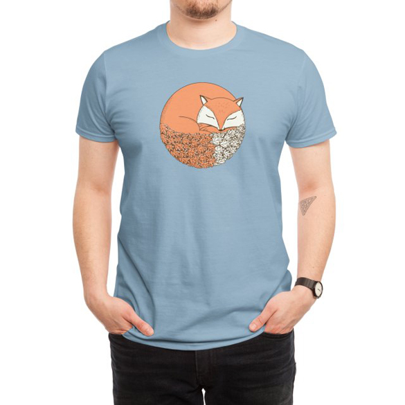 Fox sleep t-shirt design