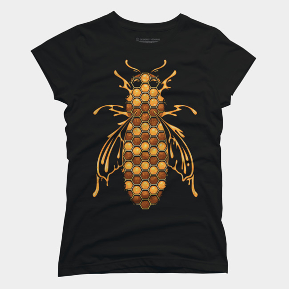 Honey Bee 2 t-shirt design - Fancy T-shirts