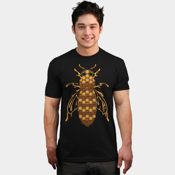 Honey Bee 2 t-shirt design