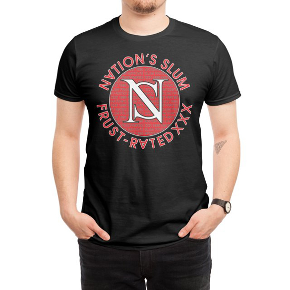 Nation's Slum t-shirt design