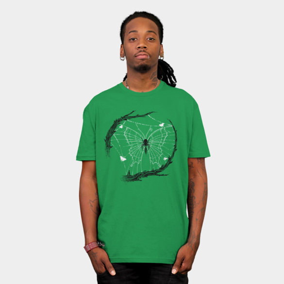 Web of Deceit t-shirt design