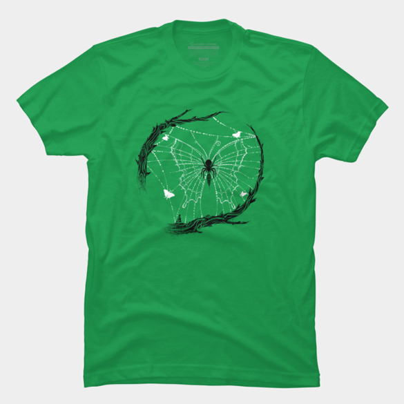 Web of Deceit t-shirt design