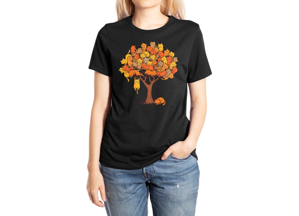 Cat Tree t-shirt design
