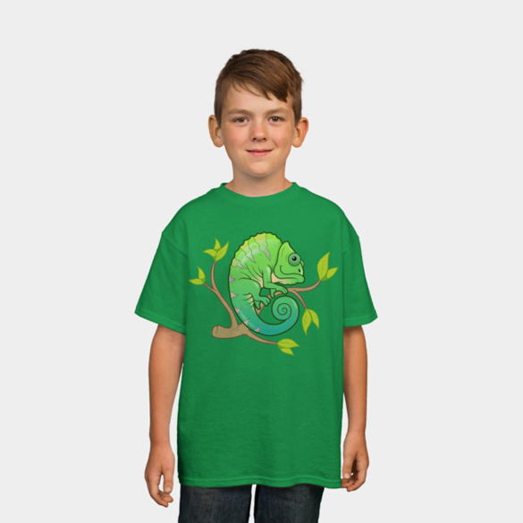 Chameleon t-shirt design