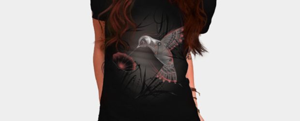 Cyborg nature t-shirt design