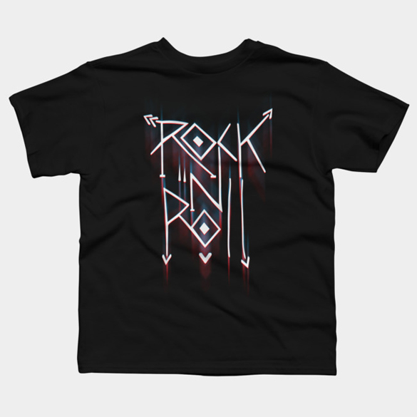 Rock N Roll t-shirt design
