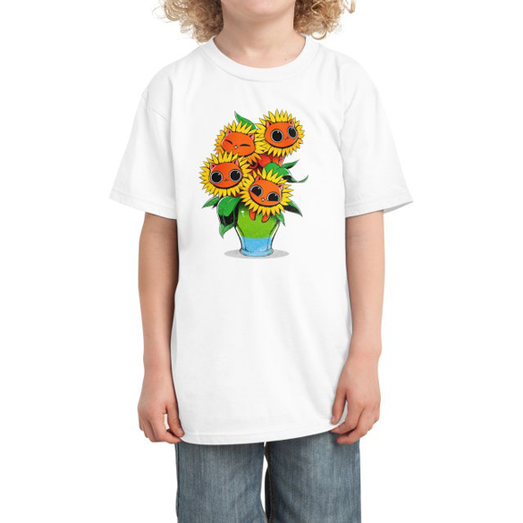 Sunflower Cat t-shirt design