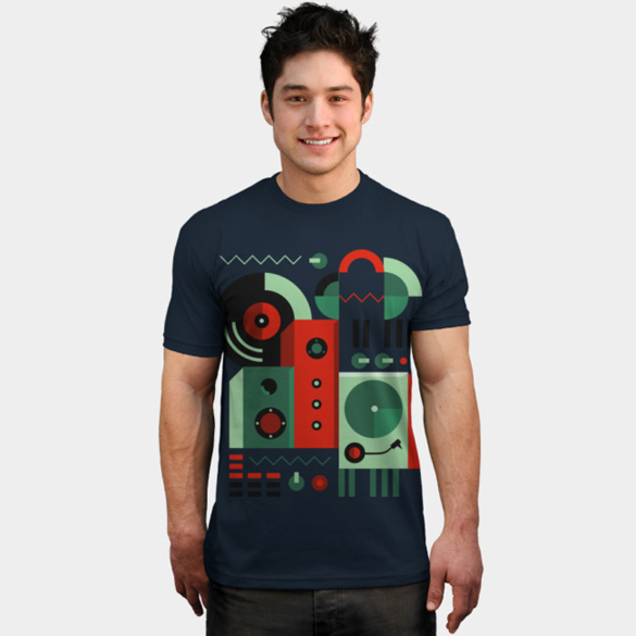DJ t-shirt design