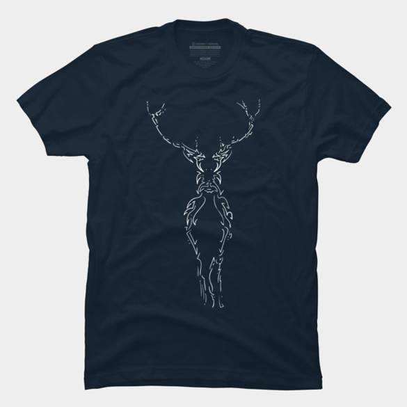 Deer t-shirt design