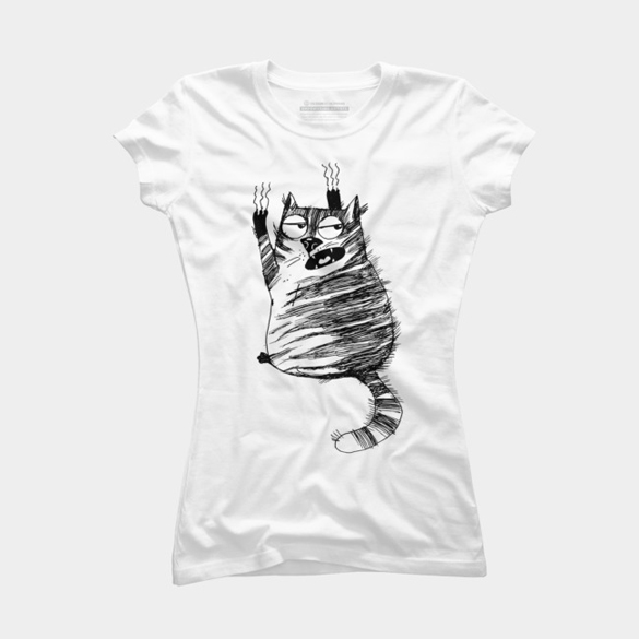 Funny Cat t-shirt design