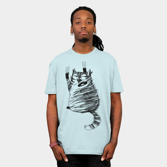 Funny Cat t-shirt design