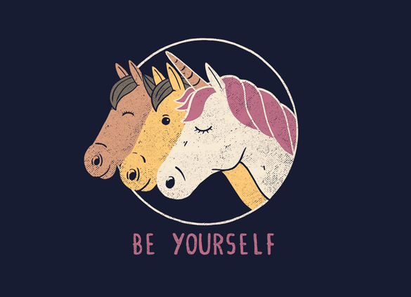 Be Yourself t-shirt design