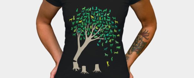 Source Tree of Life t-shirt design