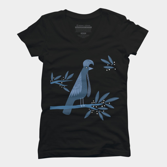 Umbrella Bird t-shirt design