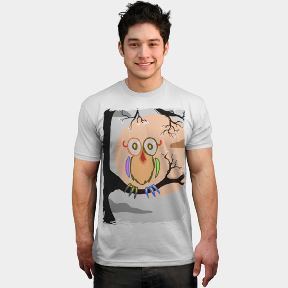 White Owl t-shirt design