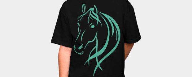 Horse t-shirt design