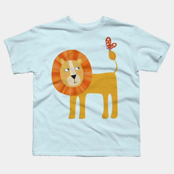 Lion t-shirt design