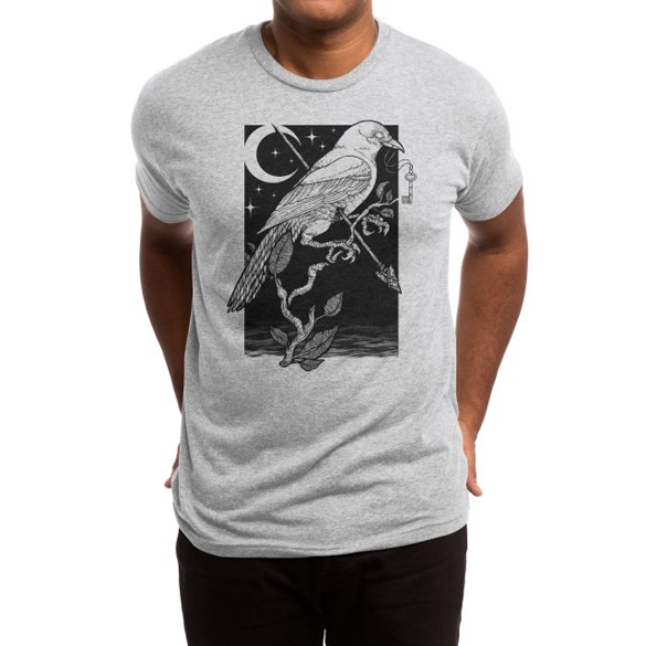 Night Crow t-shirt design - Fancy T-shirts