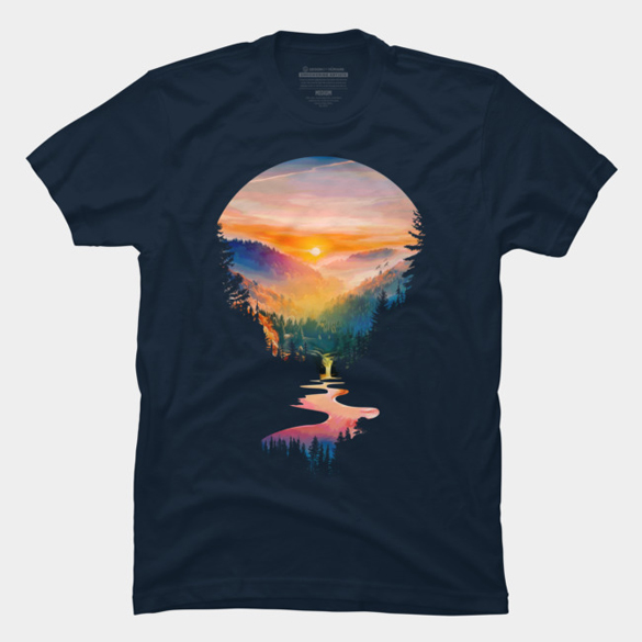 Summer Sunrise t-shirt design