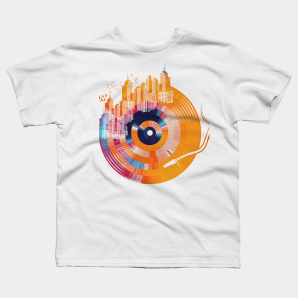 City of music t-shirt design
