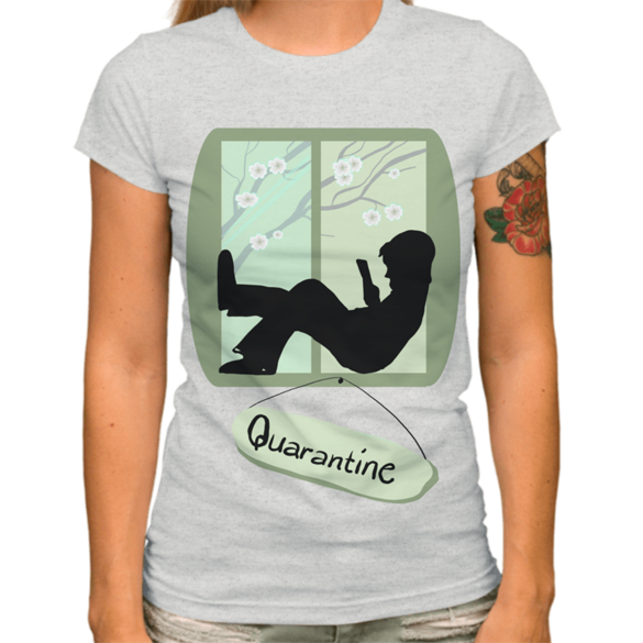 Quarantine t-shirt design