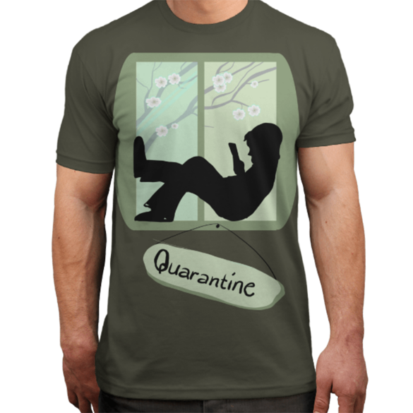 Quarantine t-shirt design